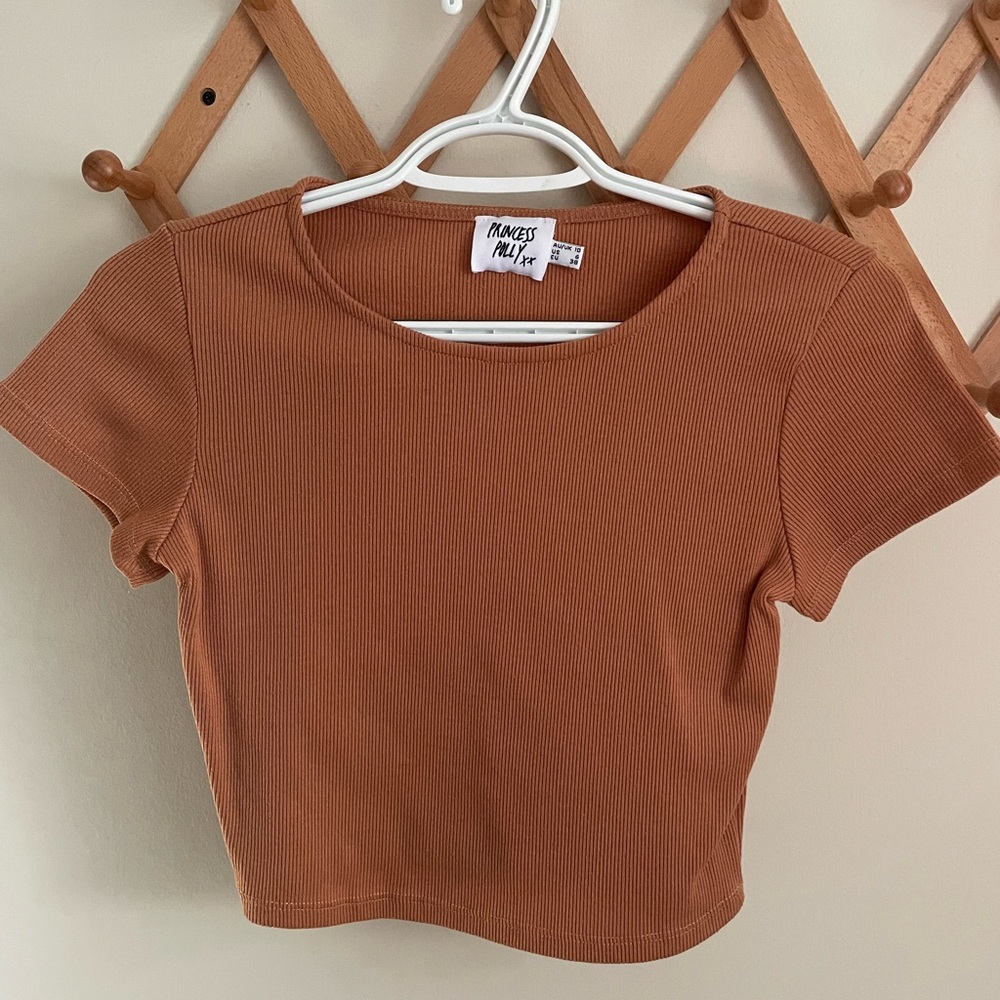 Princess Polly Ribbed Crop Top
